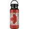 Canadian Flag Dark Wood Hydro Flask 32oz Wide Mouth Skin